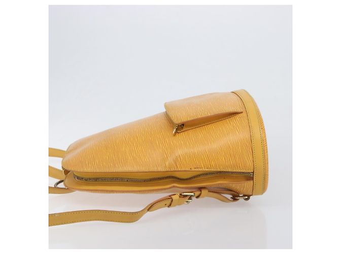 Zaino LOUIS VUITTON Epi Gobelins Yellow M52299 LV Auth BA15192 Giallo - vista 4