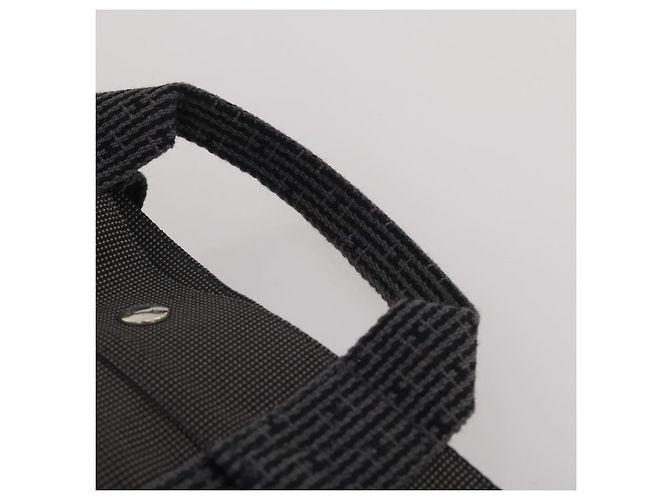 Hermès HERMES Sac A Dos Backpack Canvas Gray Silver Auth 196918A Marrone Argento - vista 14