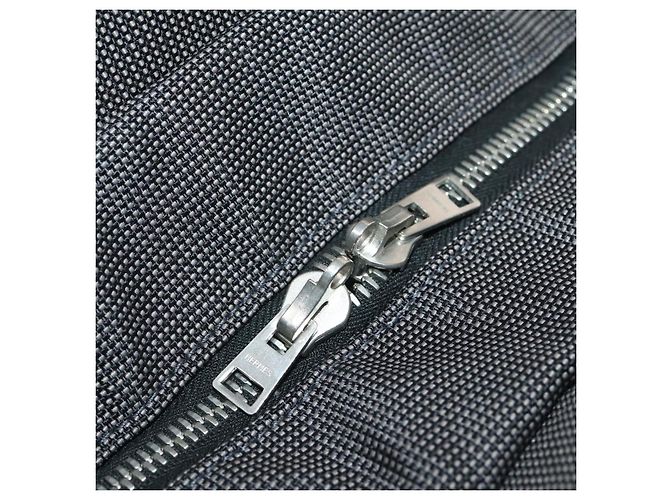 Hermès HERMES Sac A Dos Backpack Canvas Gray Silver Auth 196918A Marrone Argento - vista 20