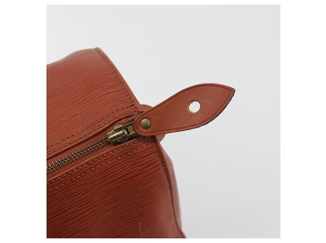 Borsa a mano LOUIS VUITTON Epi Speedy 30 Brown M43003 LV Auth 196382 Marrone - vista 17
