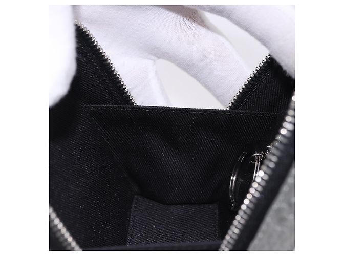 LOUIS VUITTON Monogram Rucksack
Trunk Charm Silver Black M01392 LV Auth 199063M Schwarz Silber - Ansicht 24