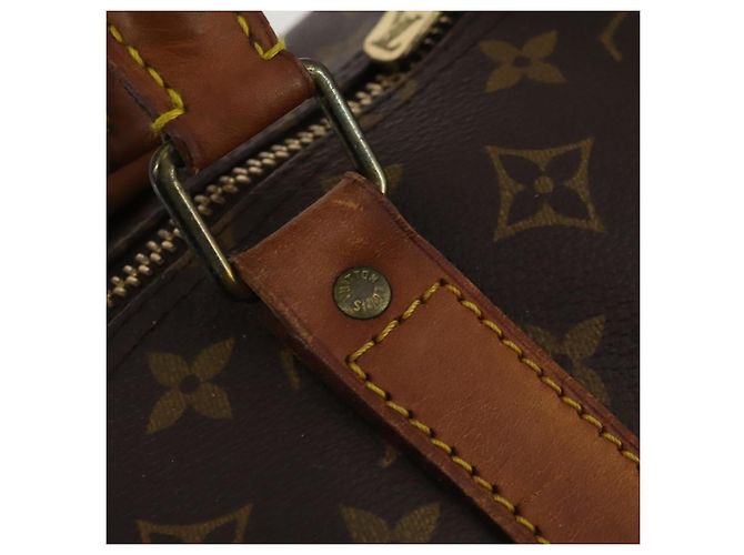 LOUIS VUITTON Monogram Keepall Bandouliere 60 Boston Bag M41412 LV Auth 195191 Monograma - vista 21
