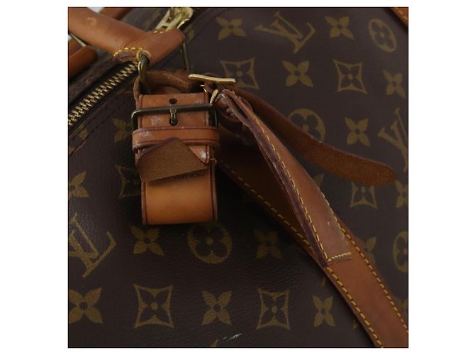 LOUIS VUITTON Monogram Keepall Bandouliere 60 Boston Bag M41412 LV Auth 195191 Monograma - vista 23