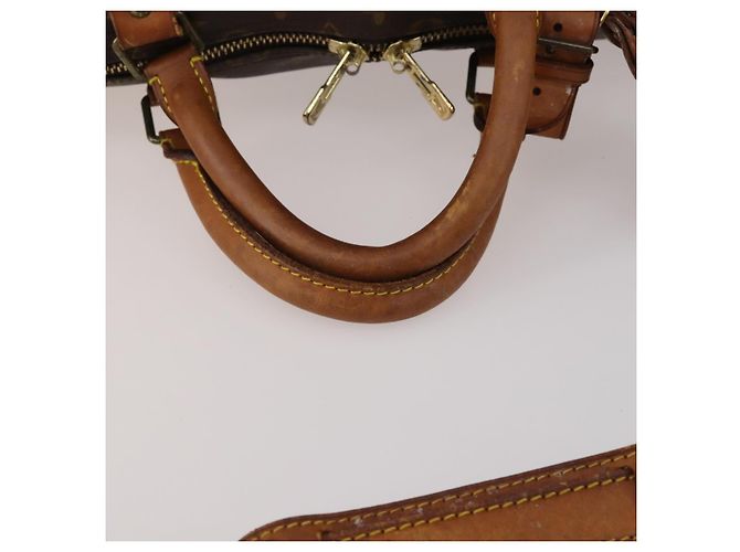 LOUIS VUITTON Monogram Keepall Bandouliere 60 Boston Bag M41412 LV Auth 195191 Monograma - vista 9