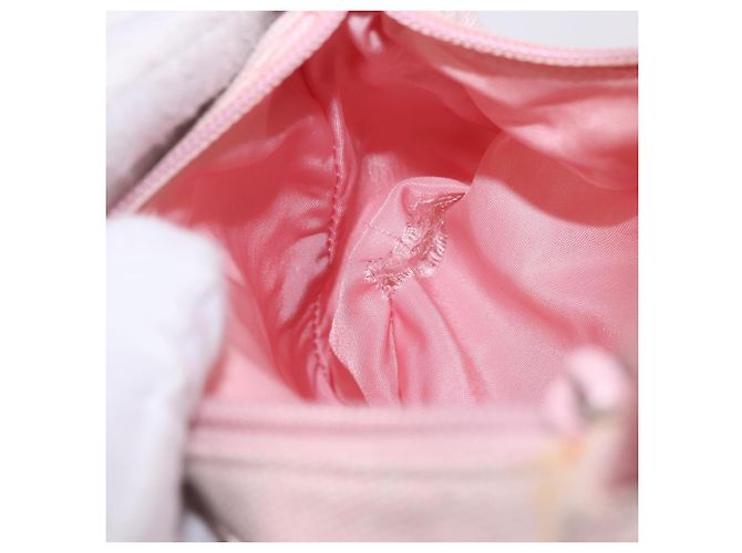 PRADA Prada Sport Pochette a mano in tela Rosa Auth 197685 - vista 22