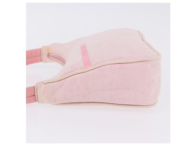 PRADA Prada Sport Pochette a mano in tela Rosa Auth 197685 - vista 4
