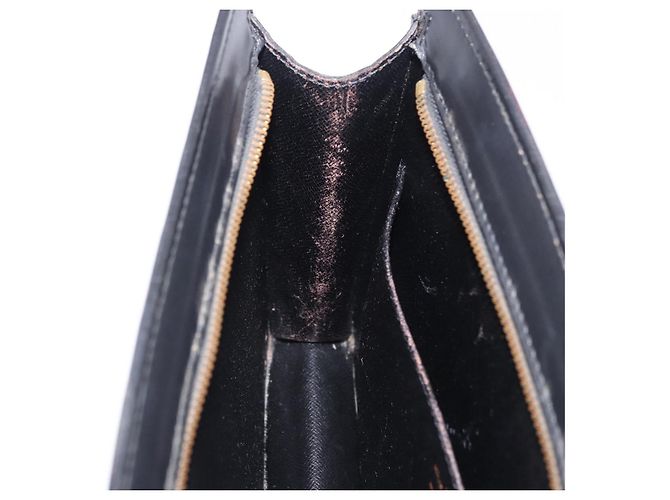 LOUIS VUITTON Epi Pochette Homme Clutch Bag Black M52522 LV Auth ep15793 Nero - vista 19