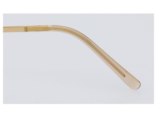 Gafas de sol CHANEL metal Gold CC Auth yk20749M Dorado - vista 14
