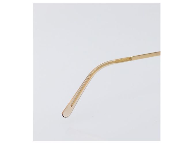 Gafas de sol CHANEL metal Gold CC Auth yk20749M Dorado - vista 18