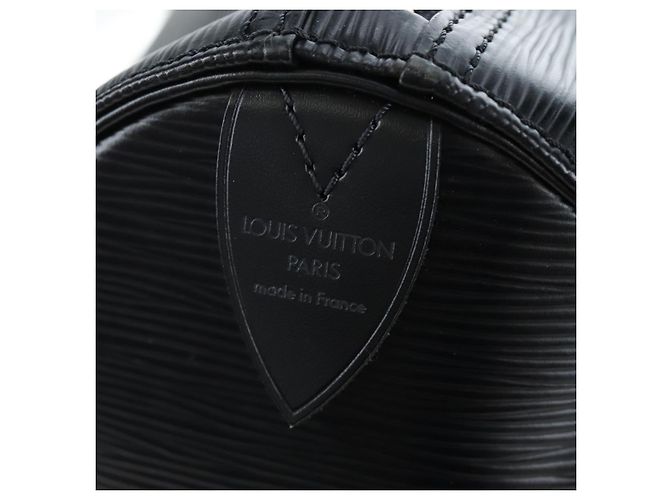 LOUIS VUITTON Epi Keepall 45 Boston Bag Black M42972 LV Auth 196925V Nero - vista 18