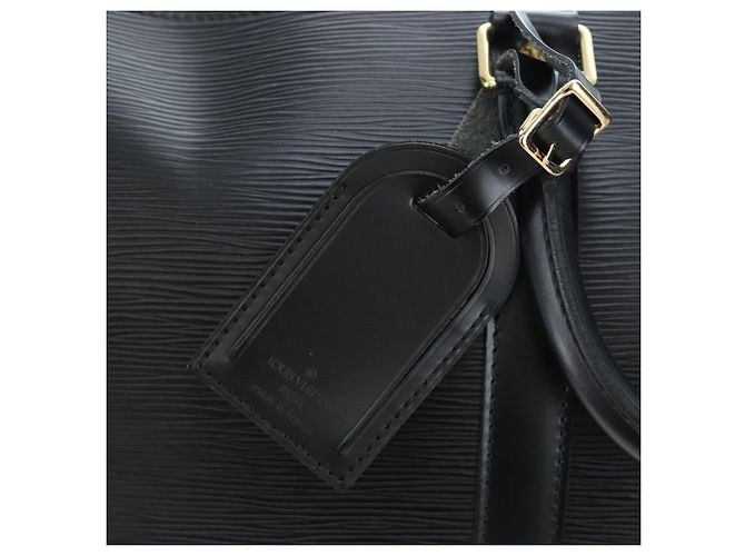 LOUIS VUITTON Epi Keepall 45 Boston Bag Black M42972 LV Auth 196925V Nero - vista 19
