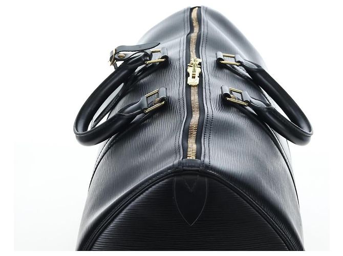LOUIS VUITTON Epi Keepall 45 Boston Bag Black M42972 LV Auth 196925V Nero - vista 7