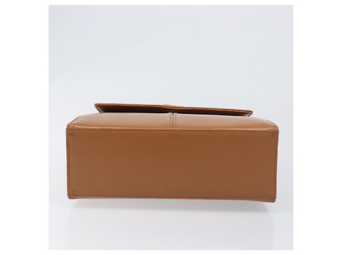 Borsa a mano SAINT LAURENT in pelle beige e oro Auth 200950A D'oro - vista 6