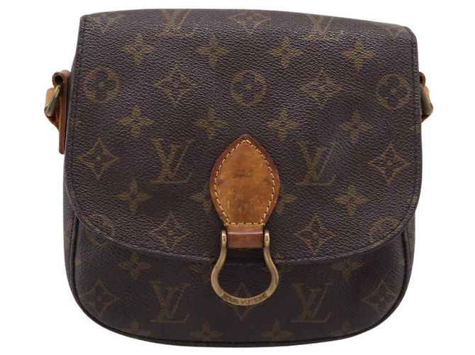 LOUIS VUITTON Monogram Saint Cloud MM Shoulder Bag M51243 LV Auth 198980 Monogramma - vista 13