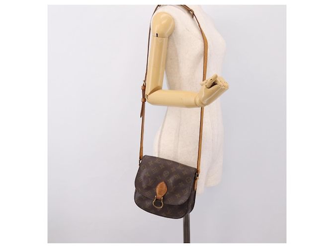 LOUIS VUITTON Monogram Saint Cloud MM Shoulder Bag M51243 LV Auth 198980 Monogramma - vista 26