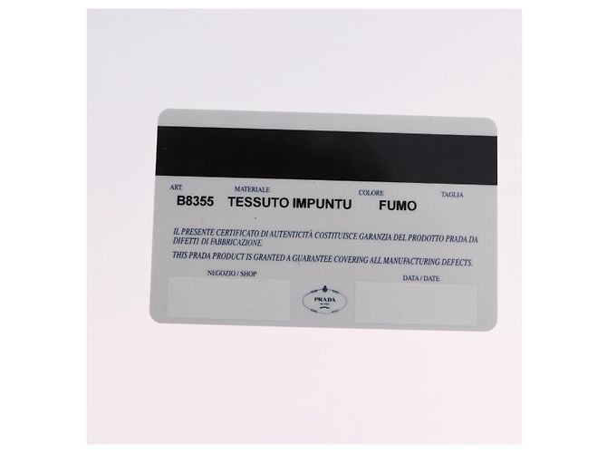 Borsa a mano PRADA in pelle tono oro Auth yk20860V - vista 12