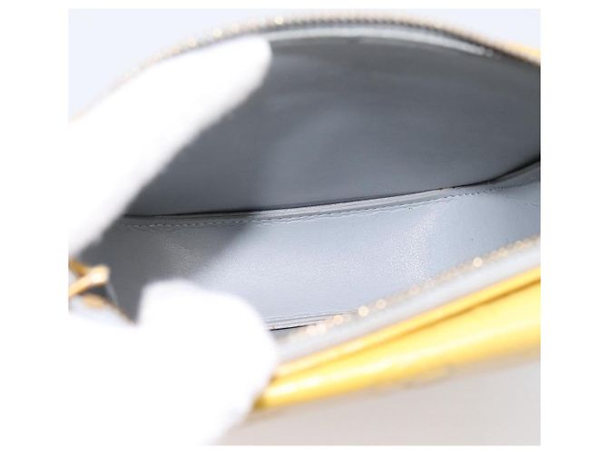 LOUIS VUITTON Monogram Vernis Motto Accessory Pouch Gris M91030 LV Auth BA15359 - vista 11