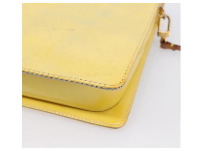 LOUIS VUITTON Monogram Vernis Motto Accessory Pouch Gris M91030 LV Auth BA15359 - vista 15