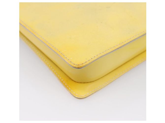 LOUIS VUITTON Monogram Vernis Motto Accessory Pouch Gris M91030 LV Auth BA15359 - vista 16