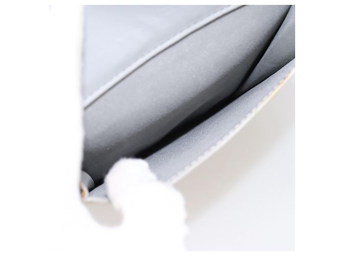 LOUIS VUITTON Monogram Vernis Motto Accessory Pouch Gris M91030 LV Auth BA15359 - vista 21