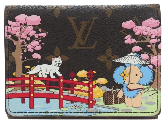 LOUIS VUITTON Vivienne Portefeuille Victorine Wallet M80873 LV Auth 196886M Monogramma - vista 13