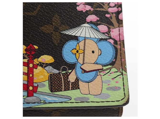 LOUIS VUITTON Vivienne Portefeuille Victorine Wallet M80873 LV Auth 196886M Monogramma - vista 17