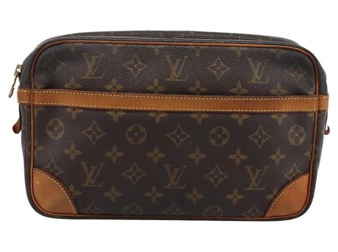 LOUIS VUITTON Monogram Compiegne 28 Clutch Bag M51845 LV Auth 200254 Monograma - vista 13