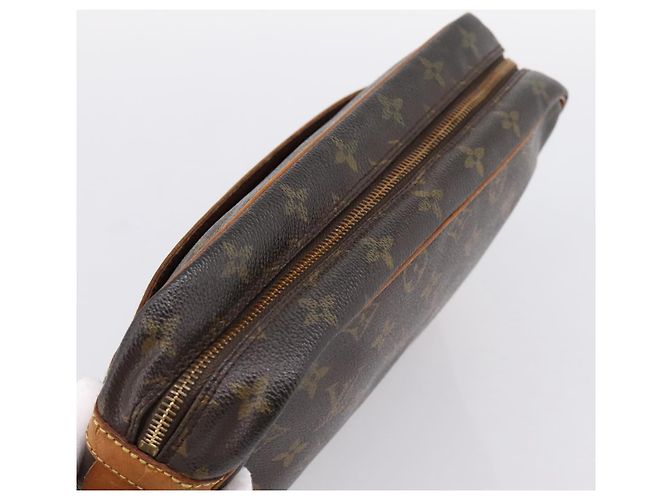 LOUIS VUITTON Monogram Compiegne 28 Clutch Bag M51845 LV Auth 200254 Monograma - vista 5