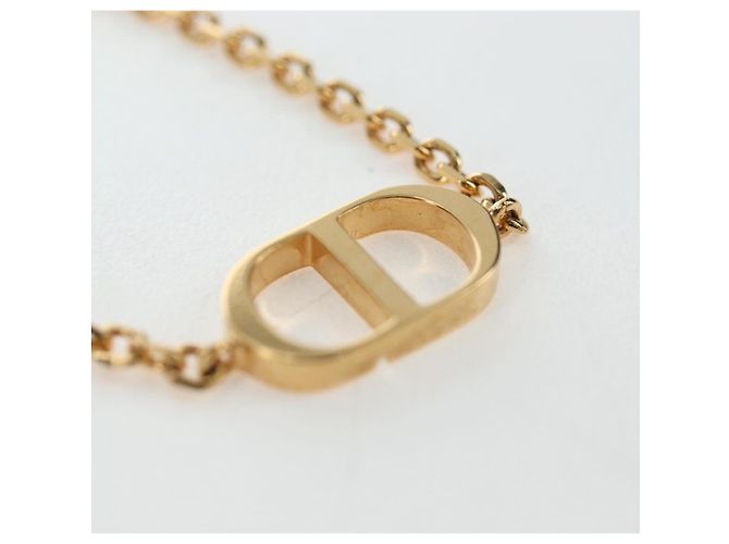 Bracciale Christian Dior Metallo Tono Oro Auth 196710M - vista 9