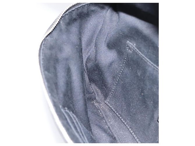 Borsello da vita SAINT LAURENT Canvas Blue Silver Auth ka5910 Argento - vista 21