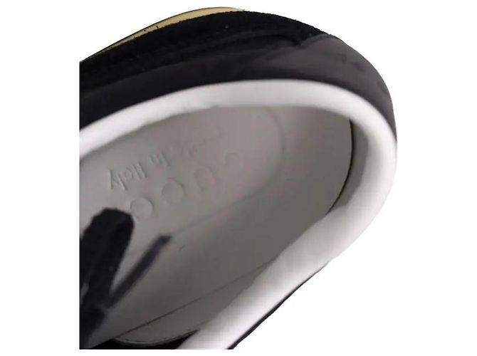 Sneakers Gucci in tessuto nero - vista 5