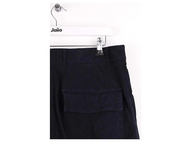 Autre Marque Weite schwarze Hose - Ansicht 4