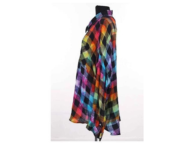 Camisa R13 multicolor de algodón L - vista 3