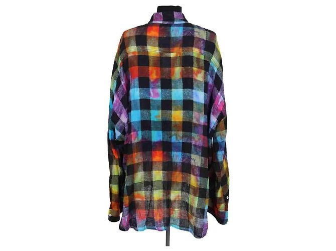 Camisa R13 multicolor de algodón L - vista 4