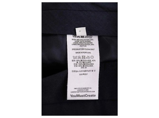 Autre Marque Pantalones azul marino - vista 6