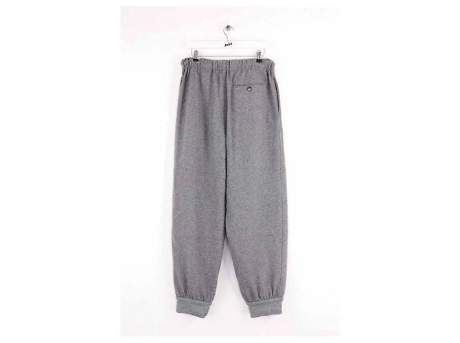 Loewe Hose aus Wolle Grau - Ansicht 3