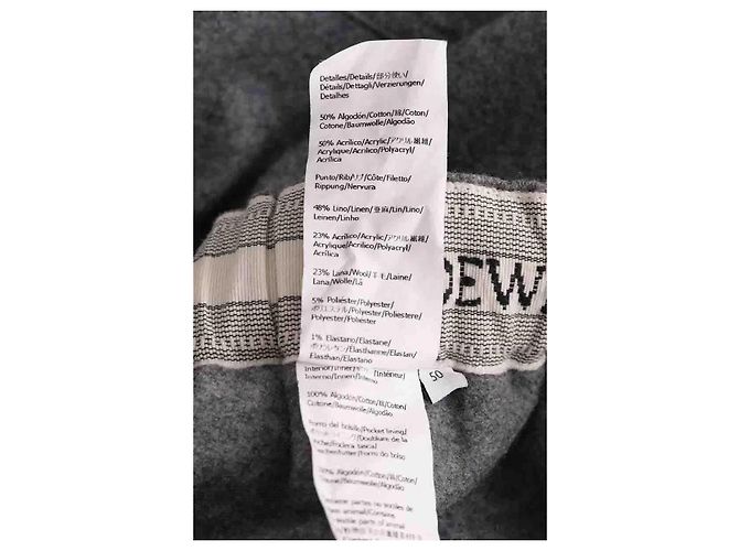 Loewe Hose aus Wolle Grau - Ansicht 6