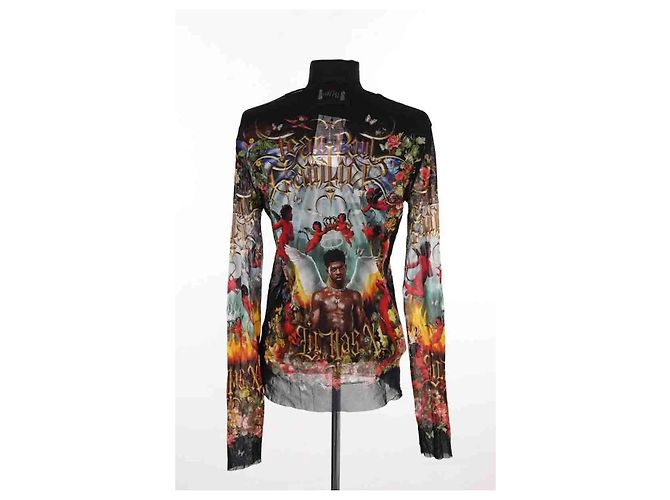 Jean Paul Gaultier T-shirt multicolore - vista 4