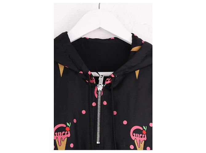 Sudadera Gucci de seda negra Negro - vista 2