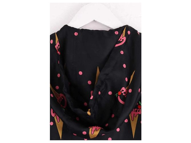 Sudadera Gucci de seda negra Negro - vista 4