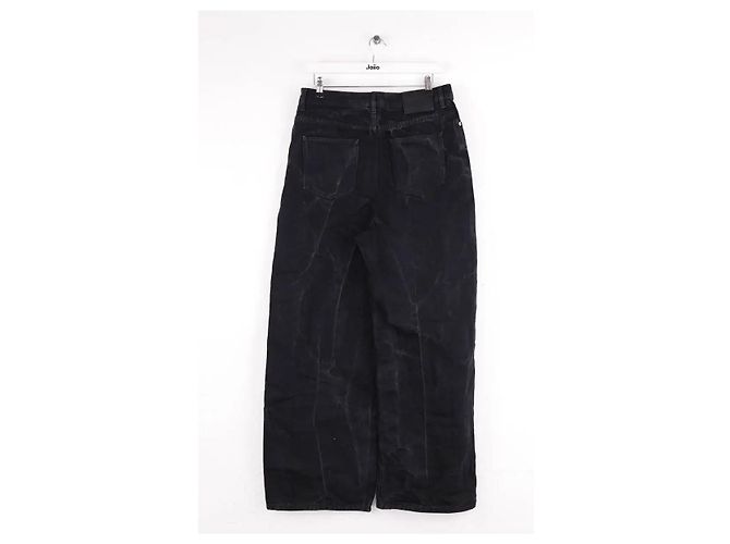 Vaqueros anchos Loewe negros de algodón - vista 3
