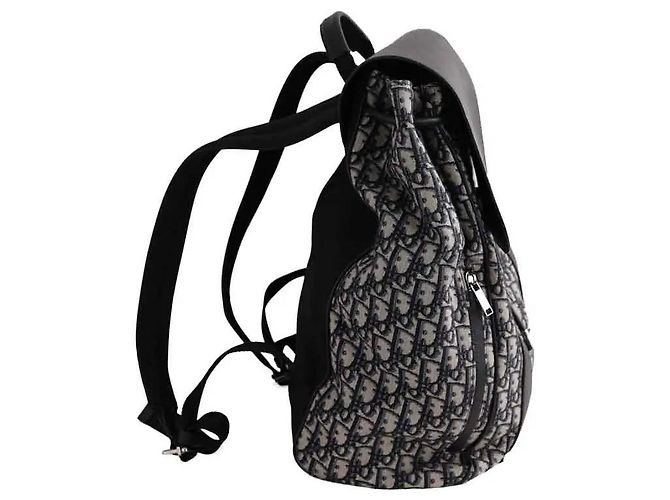 Zaino Dior in pelle nera Nero - vista 3