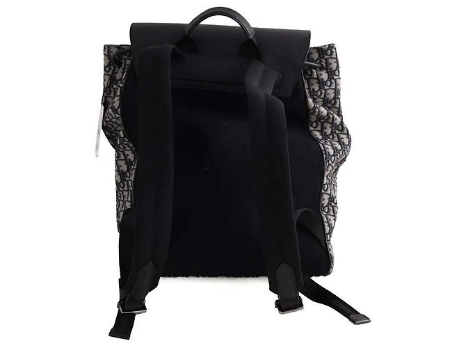 Zaino Dior in pelle nera Nero - vista 4