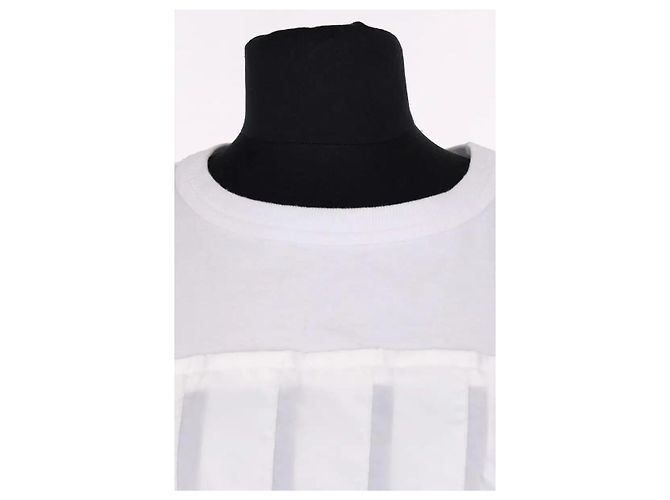 Camiseta Sacai blanca de algodón XL Blanco - vista 2