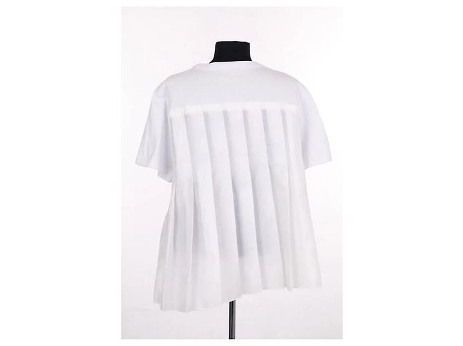 Camiseta Sacai blanca de algodón XL Blanco - vista 4