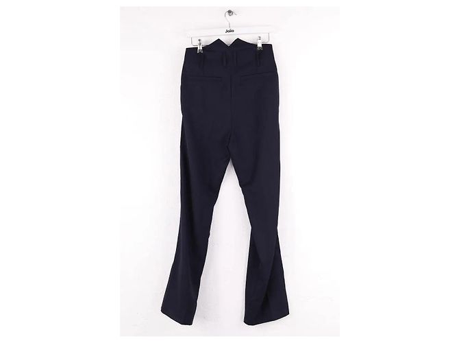 Zadig & Voltaire Pantalones rectos Fall Winter 2020 azul - vista 3