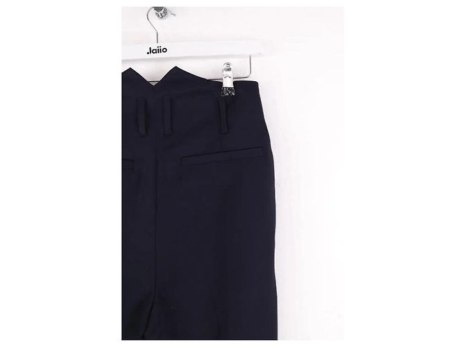 Zadig & Voltaire Pantalones rectos Fall Winter 2020 azul - vista 4