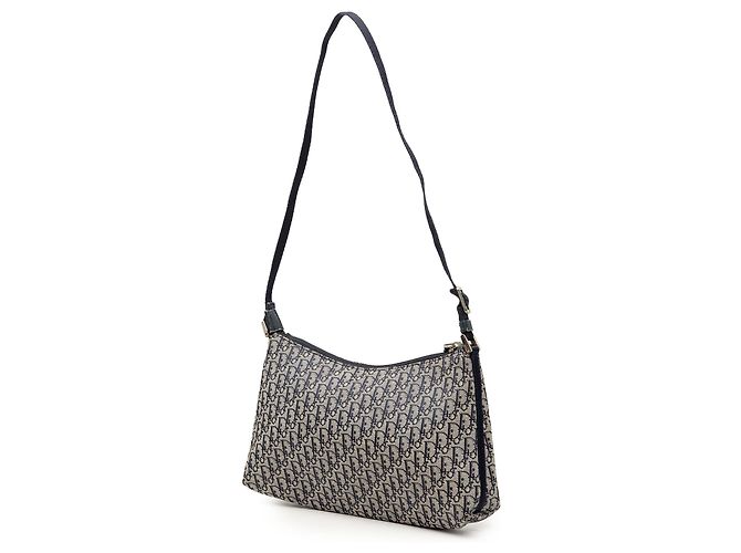 Borsa a tracolla Diorissimo Trotter Canvas blu Dior - vista 2