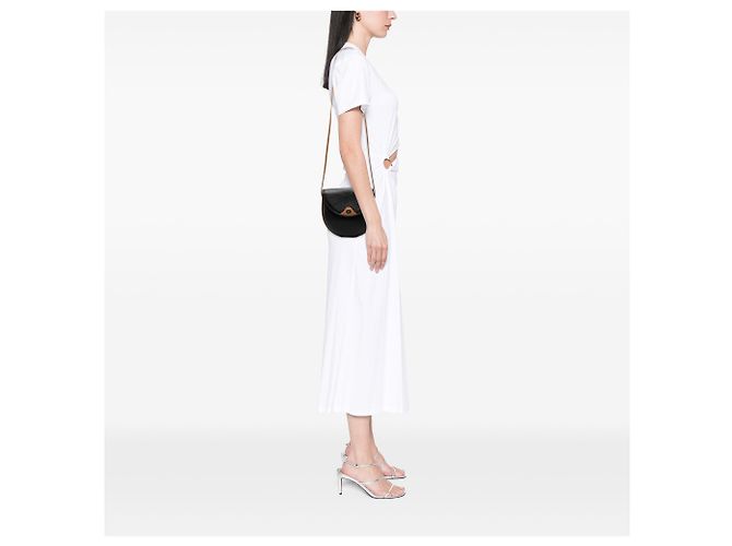 Borsa crossbody Dior in pelle nera Nero - vista 6