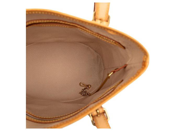 Petit Bucket Monogram Louis Vuitton Marrone - vista 4